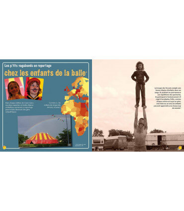 Voyage en famille au cirque | Magazine jeunesse Cram Cram en PDF