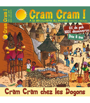 Voyage en famille au Mali | Magazine jeunesse Cram Cram en PDF