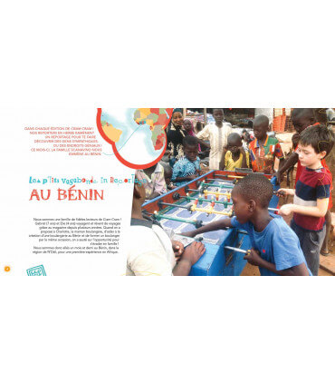Voyage en famille au Bénin | Magazine jeunesse Cram Cram