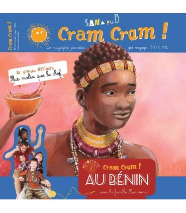 Voyage en famille au Bénin | Magazine jeunesse Cram Cram en PDF