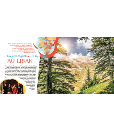 Voyage en famille au Liban | Magazine jeunesse Cram Cram en PDF