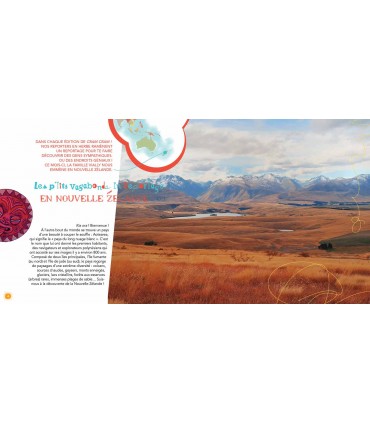 Voyage en famille en Nouvelle-Zélande | Magazine jeunesse Cram Cram en PDF