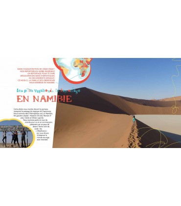 Voyage en famille en Namibie | Magazine jeunesse Cram Cram en PDF