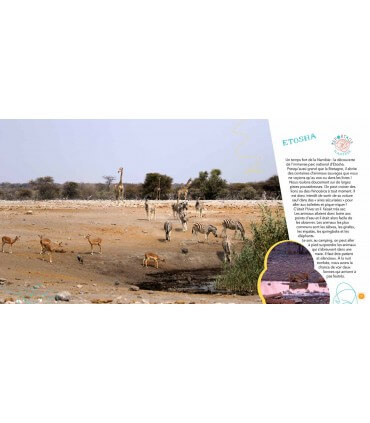 Voyage en famille en Namibie | Magazine jeunesse Cram Cram en PDF