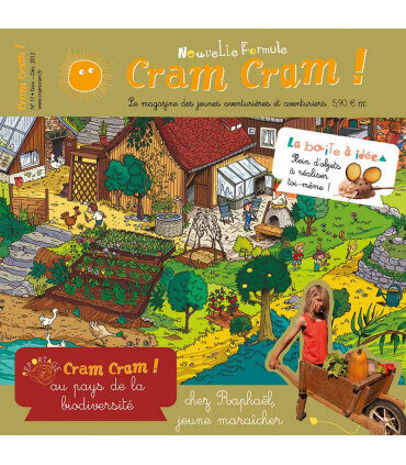 Voyage chez un enfant maraîcher | Magazine jeunesse Cram Cram