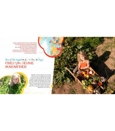Voyage chez un enfant maraîcher | Magazine jeunesse Cram Cram