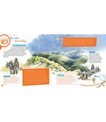 Voyage sur le chemin de Stevenson| Magazine jeunesse Cram Cram