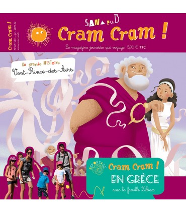 Voyage en famille en Grèce | Magazine jeunesse Cram Cram