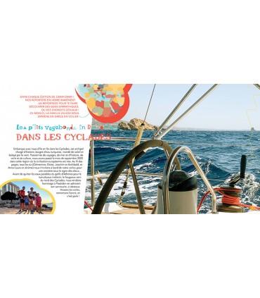 Voyage en famille en Grèce  | Magazine jeunesse Cram Cram en PDF