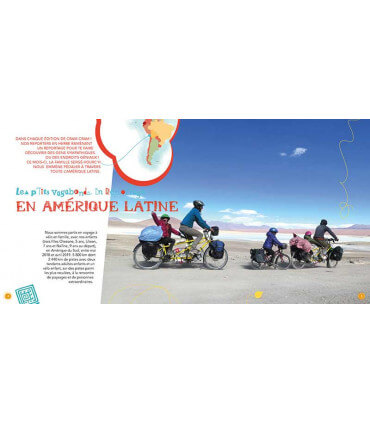 Voyage en famille en Amérique Latine à vélo | Magazine jeunesse Cram Cram en PDF