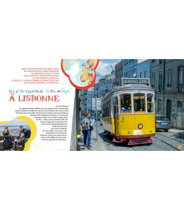 Voyage en famille à Lisbonne | Magazine jeunesse Cram Cram en PDF