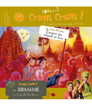 Voyage en famille en Birmanie | Magazine jeunesse Cram Cram en PDF