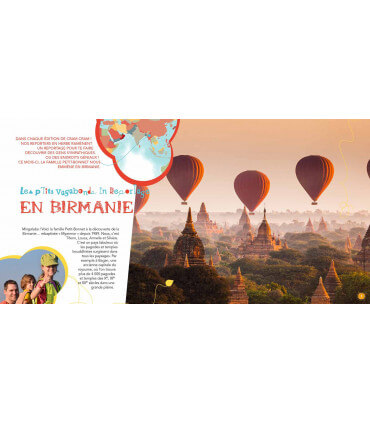 Voyage en famille en Birmanie | Magazine jeunesse Cram Cram en PDF