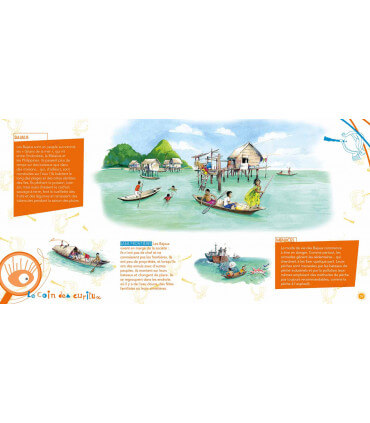 Voyage en famille aux îles Banggaï | Magazine jeunesse Cram Cram en PDF