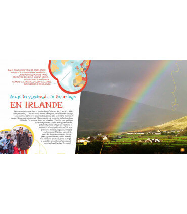 Voyage en famille en Irlande | Magazine jeunesse Cram Cram en PDF