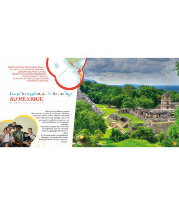 Voyage en famille au Mexique| Magazine jeunesse Cram Cram en PDF