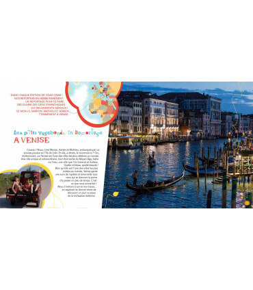 Voyage en famille à Venise | Magazine jeunesse Cram Cram