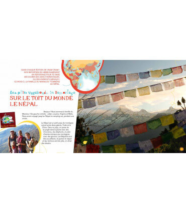 Voyage en famille au Népal | Magazine jeunesse Cram Cram en PDF