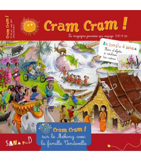 Voyage en famille sur le Mékong | Magazine jeunesse Cram Cram en PDF