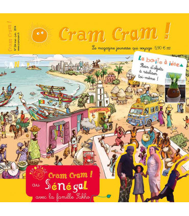 Voyage en famille au Sénégal | Magazine jeunesse Cram Cram en PDF