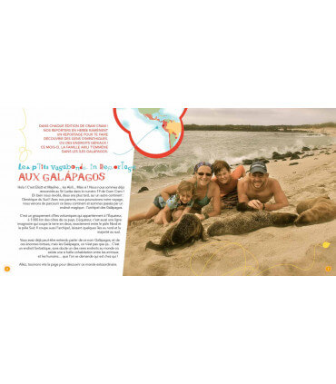 Voyage en famille aux Galapagos | Magazine jeunesse Cram Cram