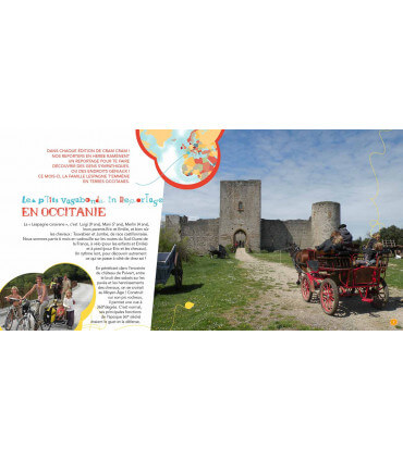Voyage en famille en Occitanie | Magazine jeunesse Cram Cram en PDF
