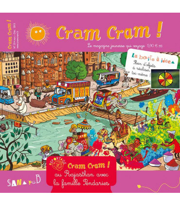 Voyage en famille au Rajasthan | Magazine jeunesse Cram Cram en PDF