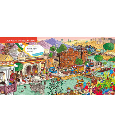 Voyage en famille au Rajasthan | Magazine jeunesse Cram Cram en PDF