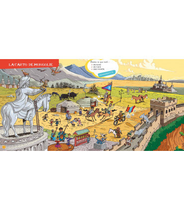 Voyage en famille en Mongolie à vélo | Magazine jeunesse Cram Cram en PDF